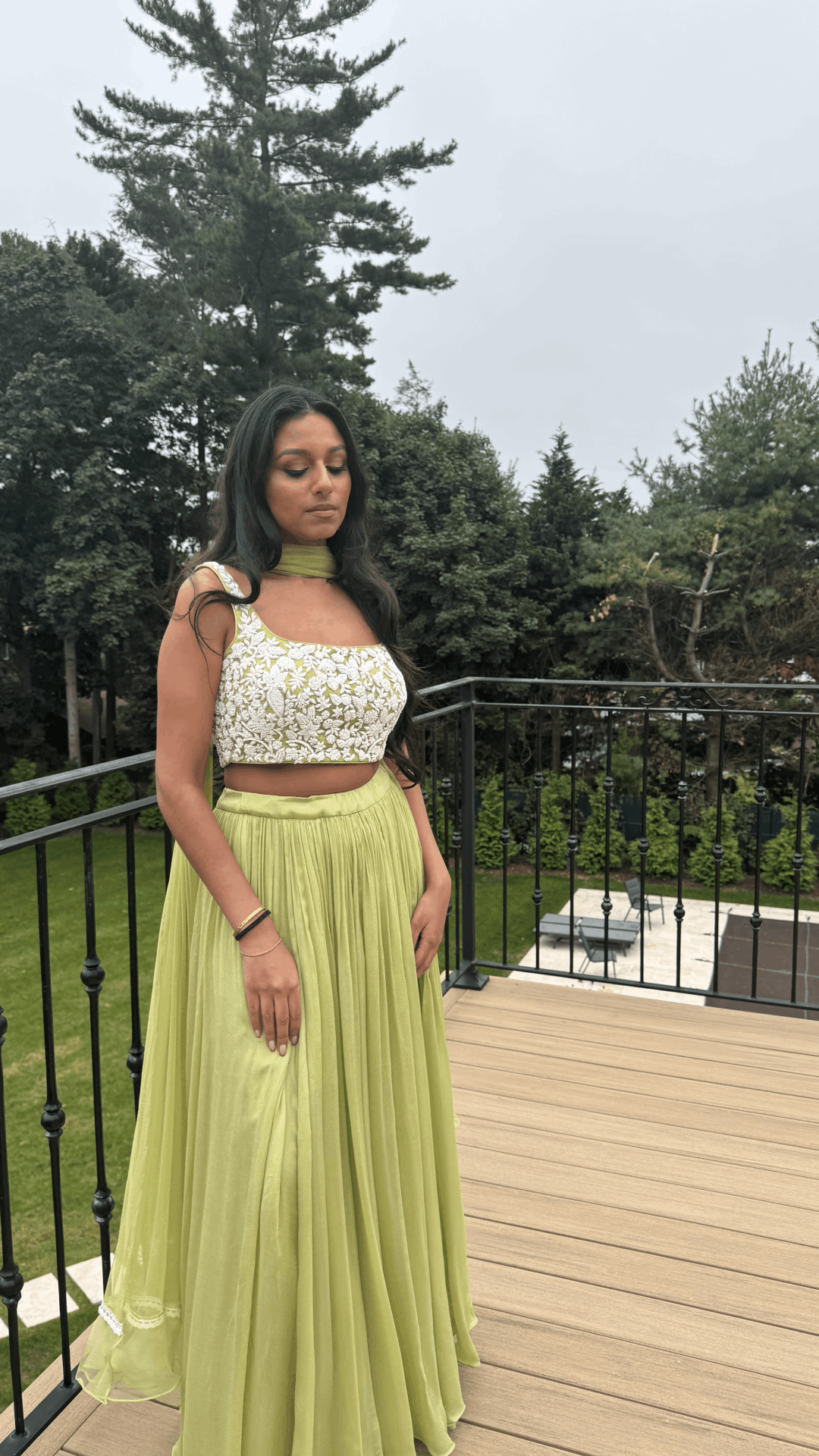 Celestial Lime Lehenga Set